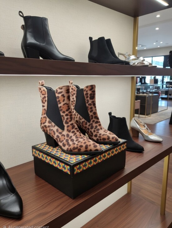 Dolce Vita Shoes - Dolce Vita Jerico A Stack Heel Leopard Print ankle Boots Women's Sz 6.5 Nwot